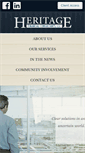 Mobile Screenshot of heritageconsultants.com